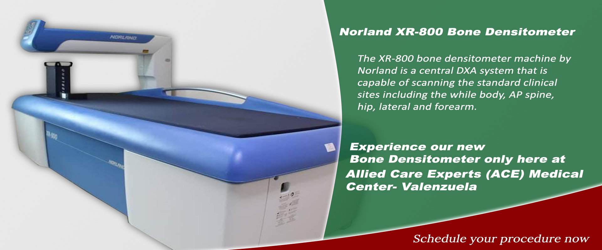 Bone densitometry